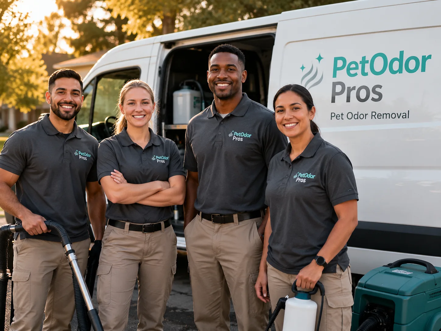 Pet Odor Removal team serving Montvale, VA
